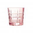 Стакан Олд Фэшн ОСЗ Даллас розовый 300 мл d 8.5 см h 9.5 см, стекло Россия