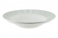 Тарелка глубокая 400 мл d 24 см, серый Ирис Bonna