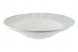 Тарелка глубокая 450 мл d 27 см, серый Ирис Bonna