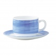 Чашка чайная 190 мл голубая, Браш Arcoroc