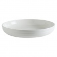 Тарелка с бортом глубокая d 22 см h 4.5 см 1070 мл, форма Пот Белый, Bonna