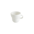 Чашка кофейная 85 мл, блюдце арт. KAF01ESP-T, Кафф Белый, Bonna
