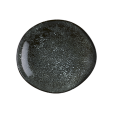 Тарелка глубокая 1000 мл d 26 см Чёрный Космос форма Ваго, Black Bonna