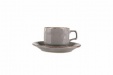 Чашка 177 мл чайная штабелтруемая цвет тёмно серый, Seasons Porland