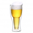 Бокал для пива 2шт*360 мл, термостойкое стекло двойные стенки, P.L.Proff Cuisine
