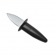 Нож для устриц 15.5/5.5 см с ограничителем, ручка чёрная, Vin Bouquet Испания 