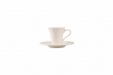 Блюдце d 12 см для чашки кофейной 60 мл цвет белый, Oasis Alumilite Porland