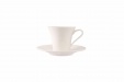 Блюдце d 16 см для чашки чайной 190 мл цвет белый, Oasis Alumilite Porland