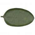 Блюдо поднос меламиновый 46*25.4 см h 2.8 см Green Banana Leaf, P.L. Proff Cuisine