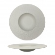 Тарелка матовая белая для пасты фарфор Паназия 400 мл d 28 см h 5 см, P.L. Proff Cuisine