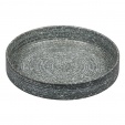 Тарелка с бортом Glossy Stone Untouched Taiga с покрытием 25*3.8 см, P.L. Proff Cuisine
