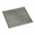 Тарелка квадратная Glossy Stone Untouched Taiga с покрытием 20*20 см, P.L. Proff Cuisine