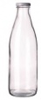 Бутылка прозрачная с крышкой 1 л, стекло P.L. Proff Cuisine
