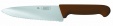 Нож PRO Line поварской 25 см, коричневая пластиковая ручка, волнистое лезвие, P.L. Proff Cuisine