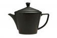 Чайник с крышкой 500 мл цвет чёрный, Seasons Porland