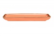 Блюдо прямоугольное 27х21 см цвет оранжевый, Seasons Porland