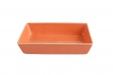 Салатник прямоугольный 16х10 см h 4 см 300 мл цвет оранжевый, Seasons Porland