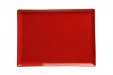 Блюдо прямоугольное 27х21 см цвет красный, Seasons Porland