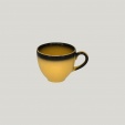*Чашка чайная 280 мл, Фарфор цвет жёлтый, Lea Rak Porcelain